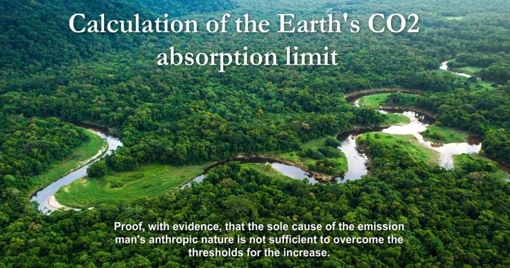 Calculation Of The Earth's Co2 Absorption Limit