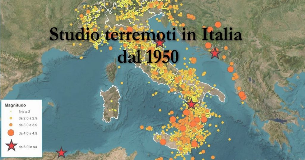 Studio Terremoti In Italia Dal 1950