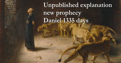 Unpublished Explanation Prophecy Daniel 1335 Days 400px