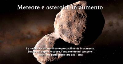 Meteore E Asteroidi In Aumento 400px